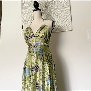 💚Miss Bisou Long Halter Dress💚